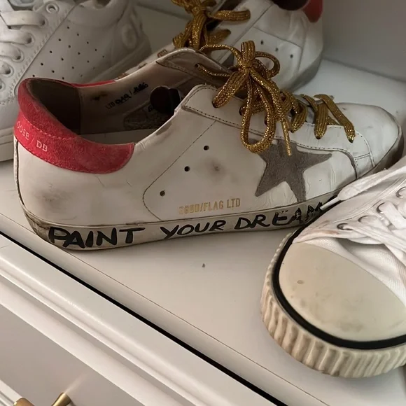 White golden good Superstar - Picture 3 of 3